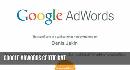 certifikat google